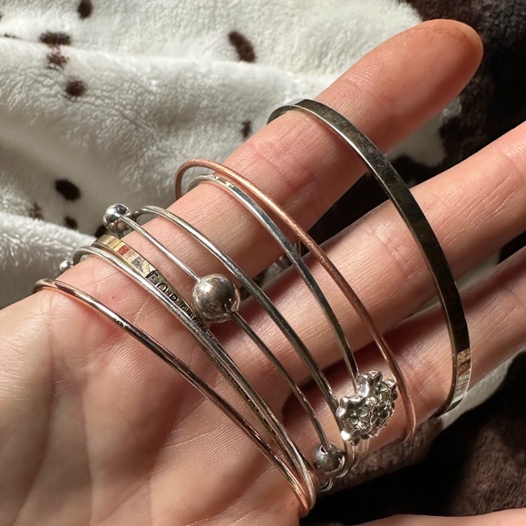 Lot of 8 DIY BANGLES Must bundle! 3 for $10 or 4 for $15 etc - Picture 3 of 4